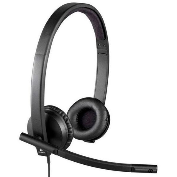 Audífonos Logitech H570e USB biaural